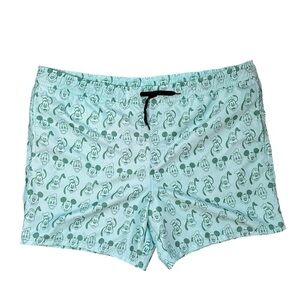 Disney Mickey & Friends Swimming Trunks for Men Size Large